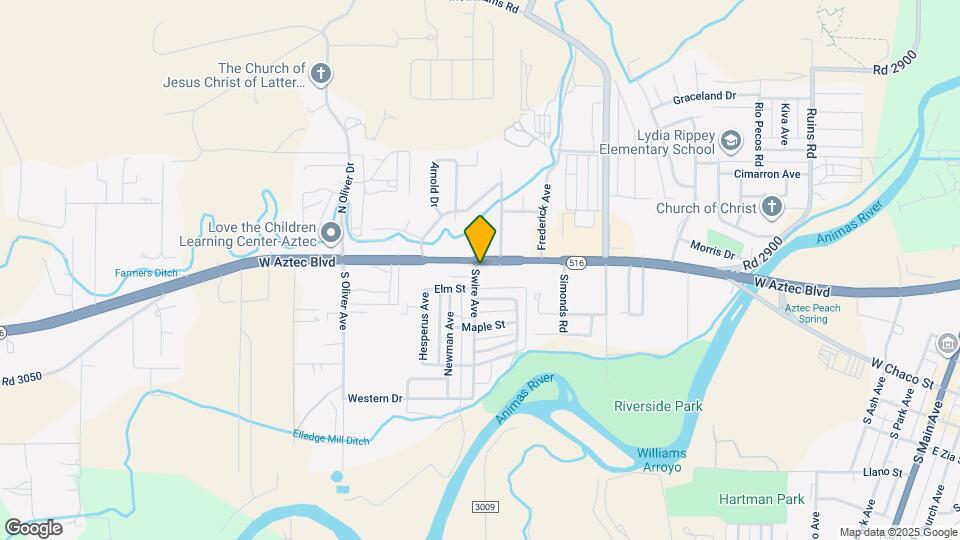 1624 W Aztec Blvd Map and Location Details