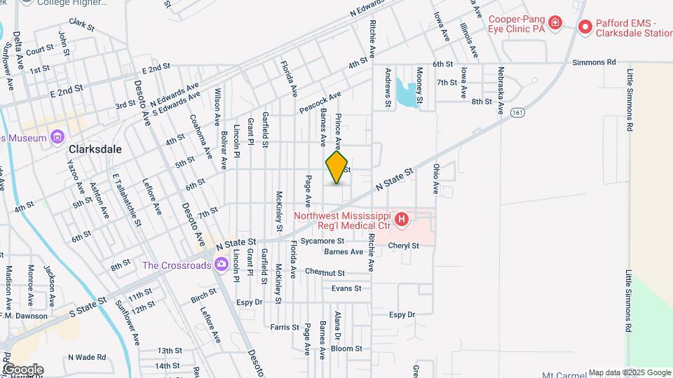1614 Sommers St Map and Location Details