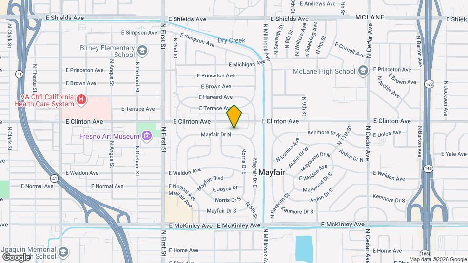 3475 Mayfair Dr S Map and Location Details