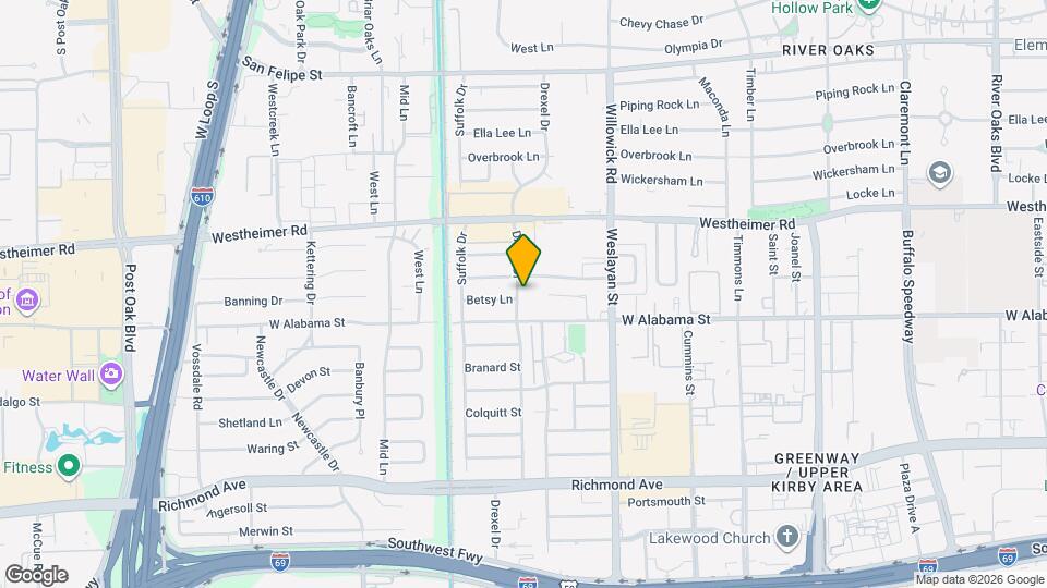 2915 Drexel Dr Map and Location Details