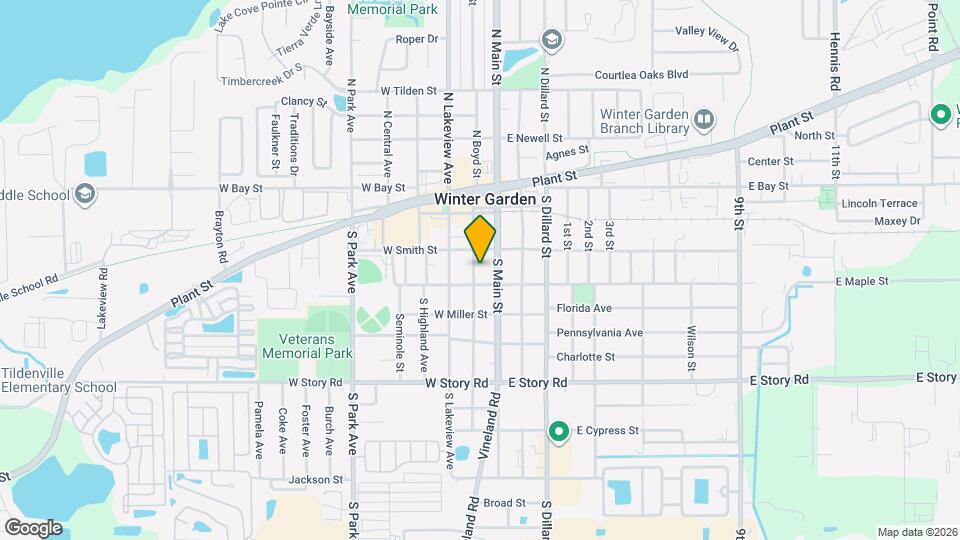 215 S Boyd St Mapa y Detalles de la Ubicación