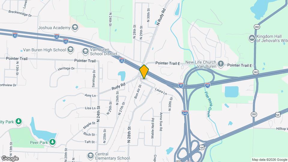 2725-2725B Laura Ln Map and Location Details