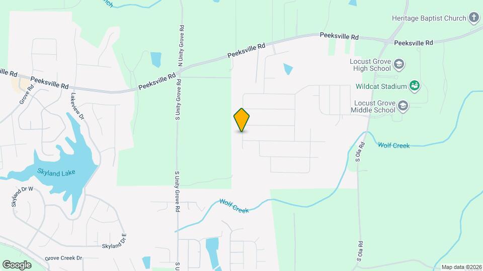 296 Oliver Dr Mapa y Detalles de la Ubicación