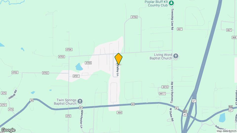 310 Sunny Valley Ln Map and Location Details