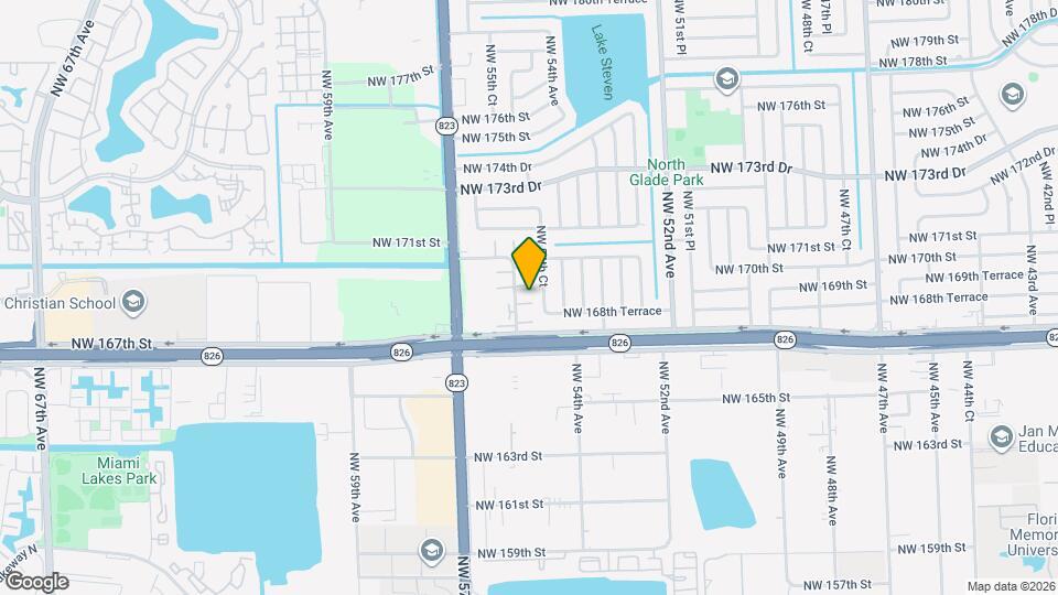 5427 NW 169th St Map and Location Details
