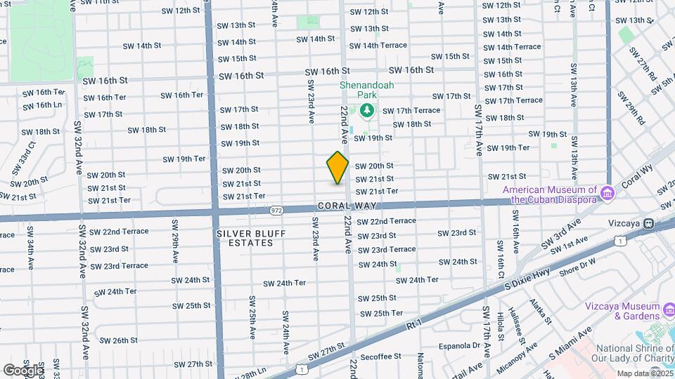 2225 SW 21st Ter Map and Location Details