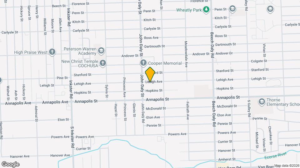 26437 Lehigh St Map and Location Details