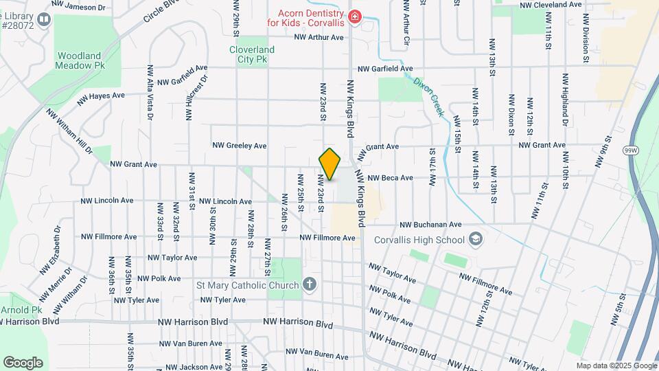 1041 NW 23rd St Map and Location Details