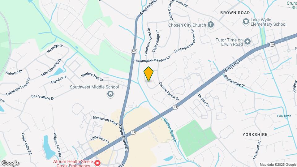 14501 Asheton Creek Dr Map and Location Details