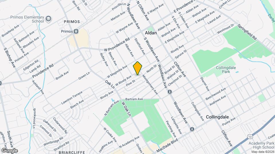 227 Pine St Map and Location Details