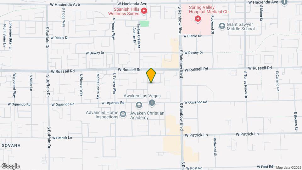 7113 Russell Ranch Ave Map and Location Details