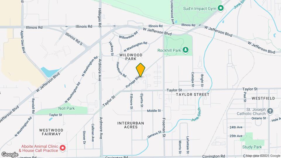 3519 Portage Blvd Map and Location Details