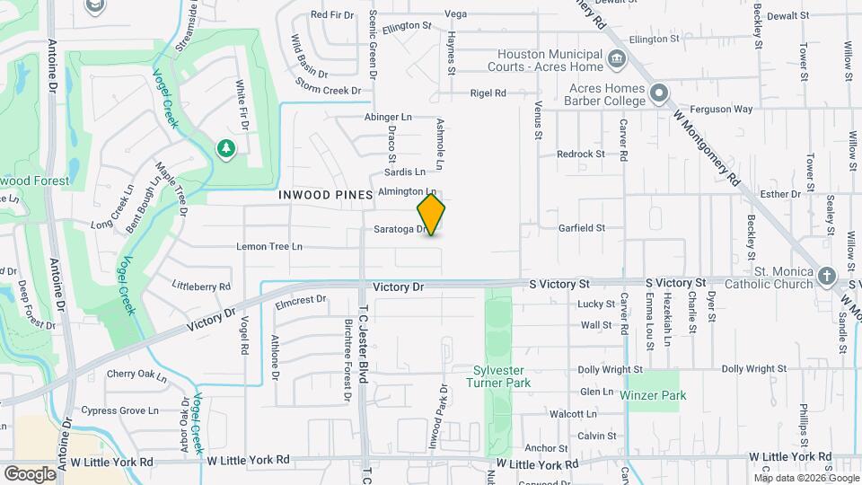 3414 Lemon Tree Ln Map and Location Details