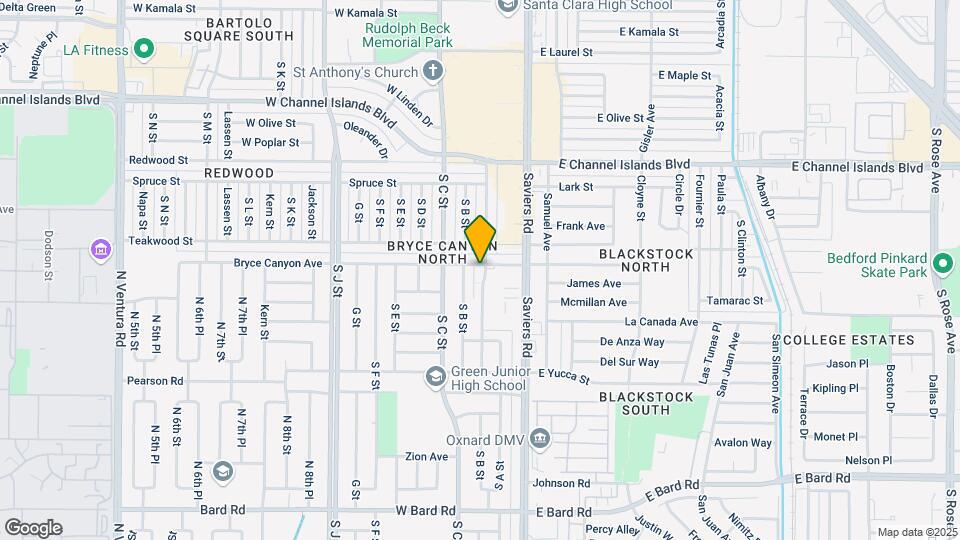3305 S A St Mapa y Detalles de la Ubicación