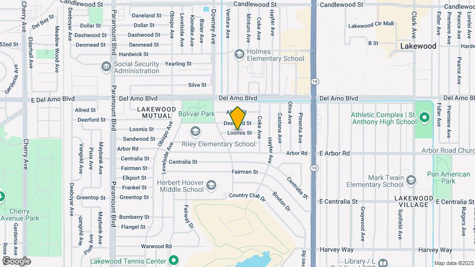 3604 Loomis St Map and Location Details