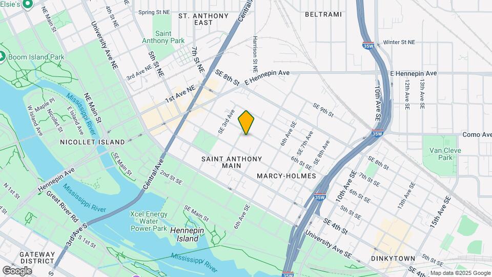 410 6th St SE Map and Location Details