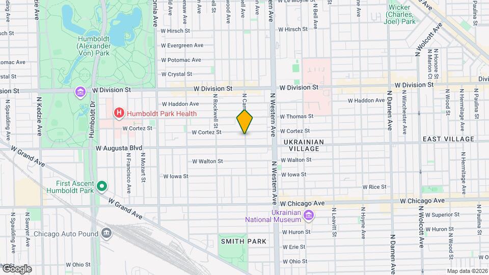 1016 N Campbell Ave Map and Location Details