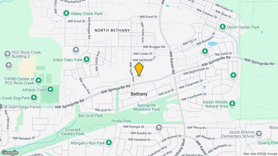 15935 NW French Ln Map and Location Details