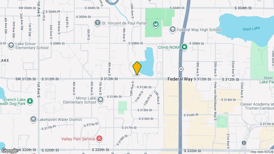 1002 S 312th St Map and Location Details