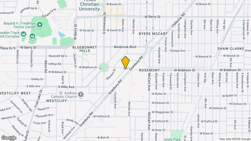 2809 S Hills Ave Map and Location Details