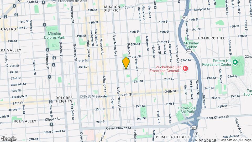 3033 22nd St Mapa y Detalles de la Ubicación