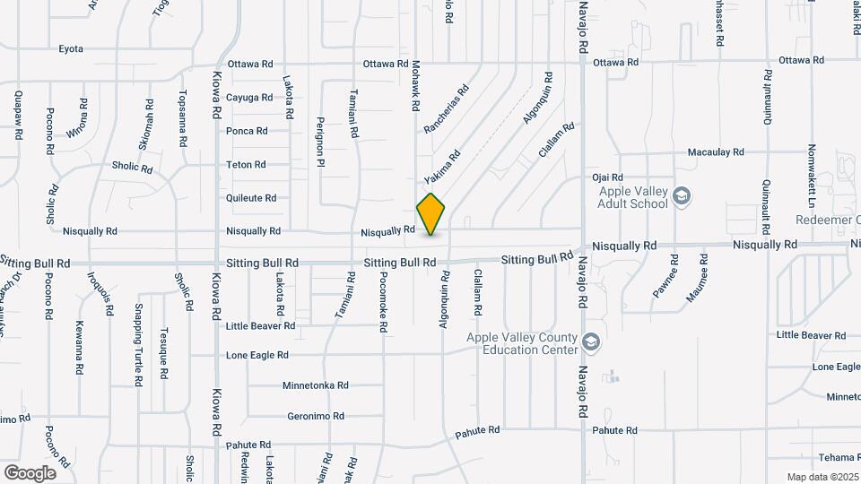 21369 Nisqually Rd Map and Location Details