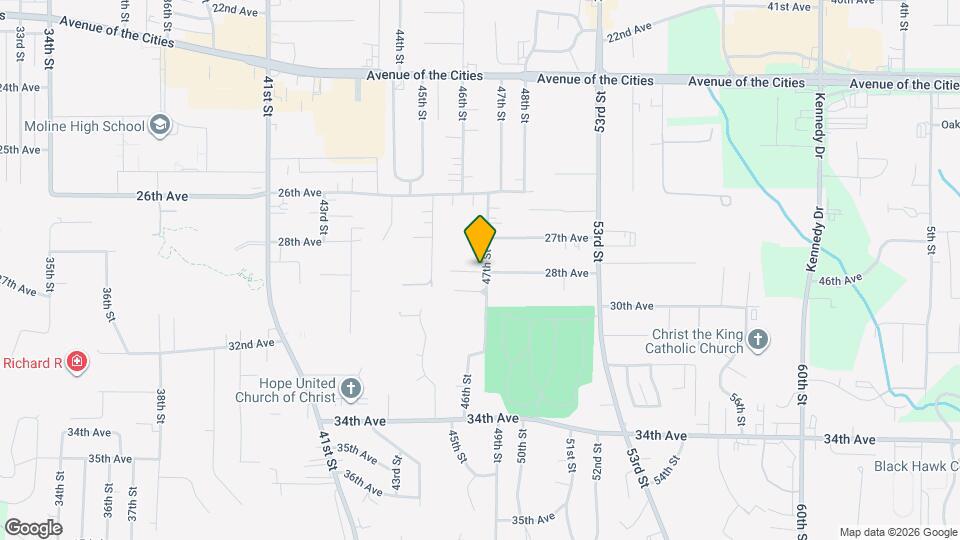 2711 47th St Map and Location Details