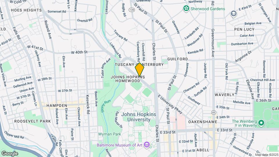 One Hundred West University Apartments and Nearby Baltimore Apartments