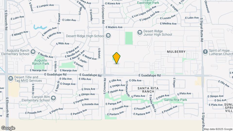 10106 E Naranja Ave Map and Location Details