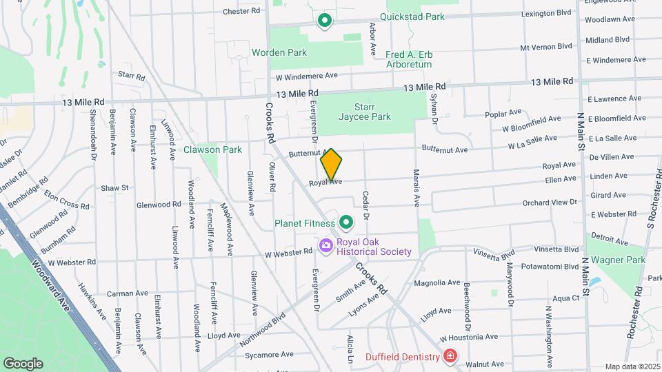 1409 Royal Ave Map and Location Details