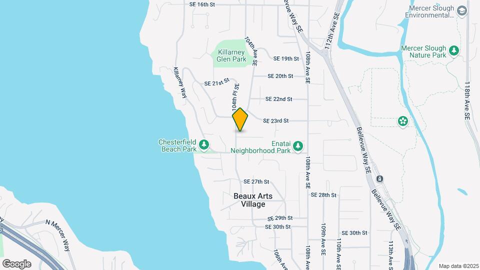 10400 SE 24th Pl Map and Location Details