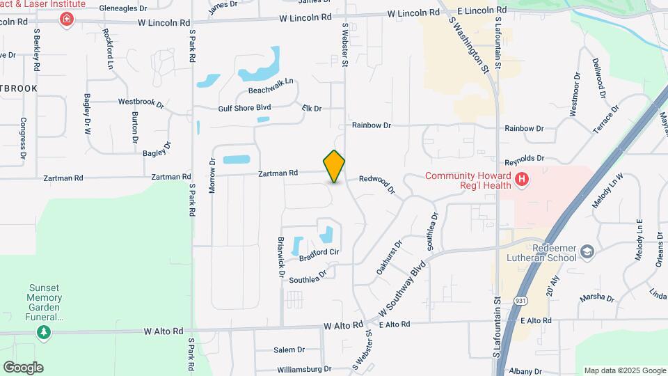 3463 Seminole Dr Map and Location Details