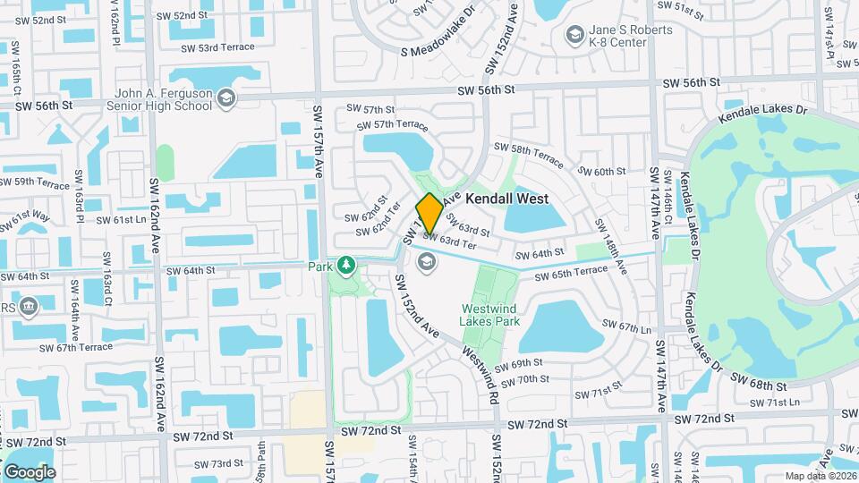 15152 SW 63rd Ter Map and Location Details