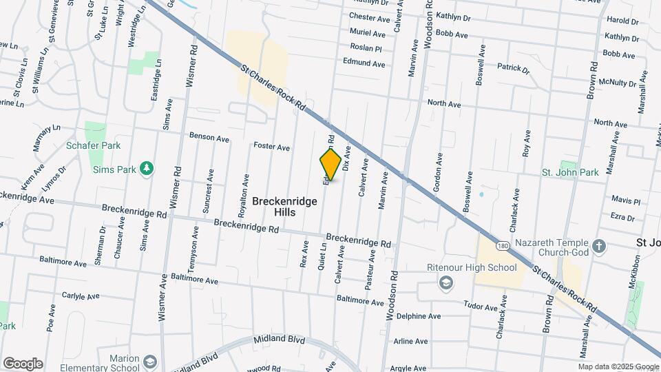 3316 Edmundson Rd Map and Location Details