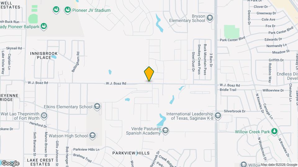 8201 Bufflehead Dr Map and Location Details