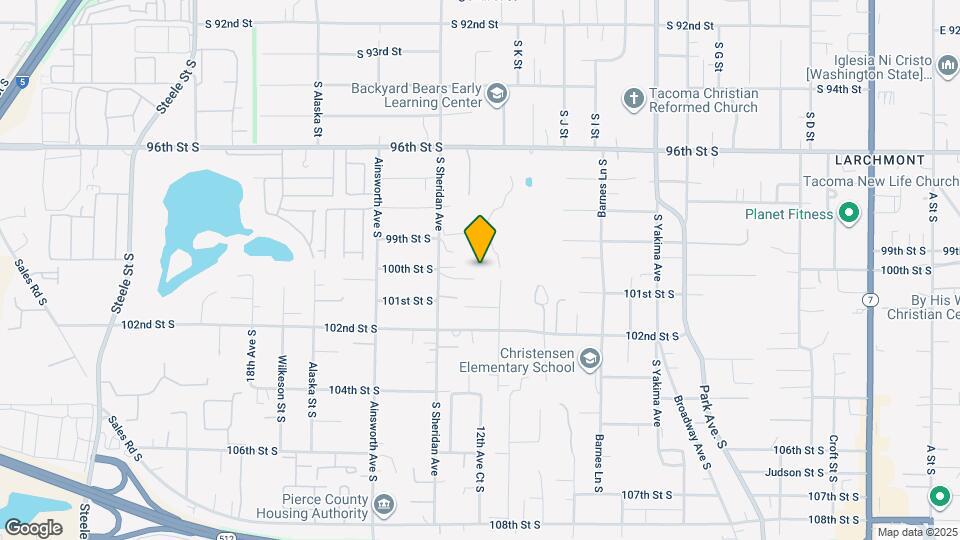 10009 S Sheridan Ave Map and Location Details