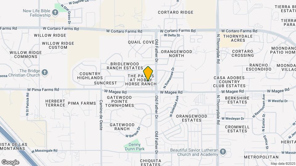 8050 N Hobby Horse Ct Map and Location Details