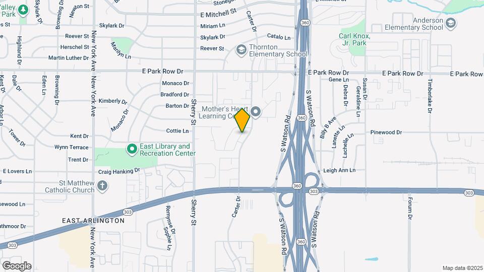 2301 Saffron Ln Map and Location Details