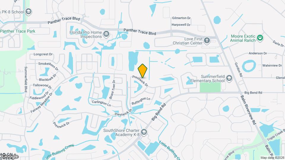 13346 Prestwick Dr Mapa y Detalles de la Ubicación