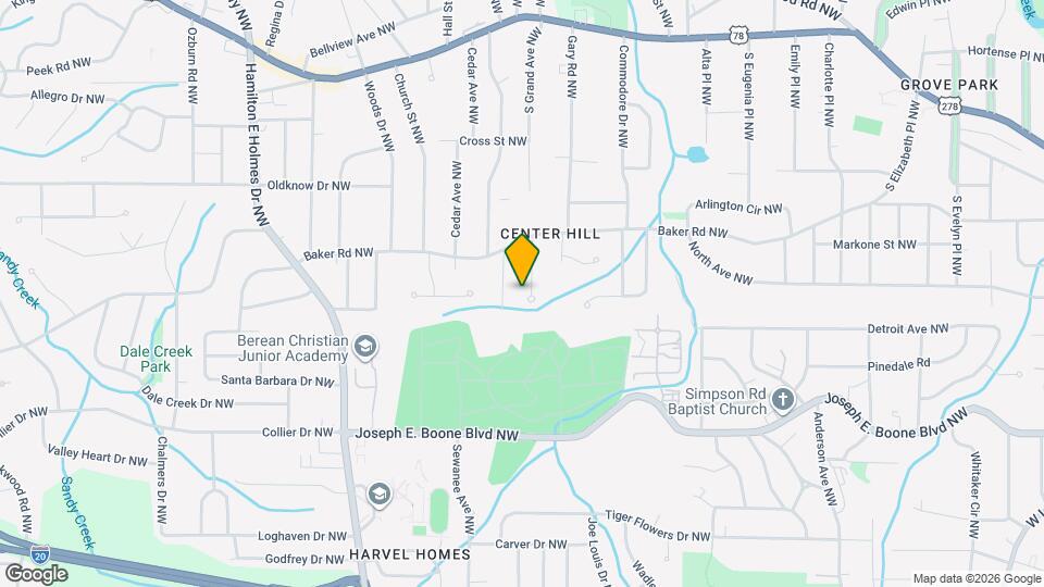 488 Park Valley Dr NW Map and Location Details