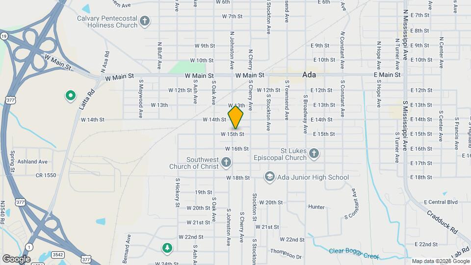 424 S Johnston Ave Map and Location Details