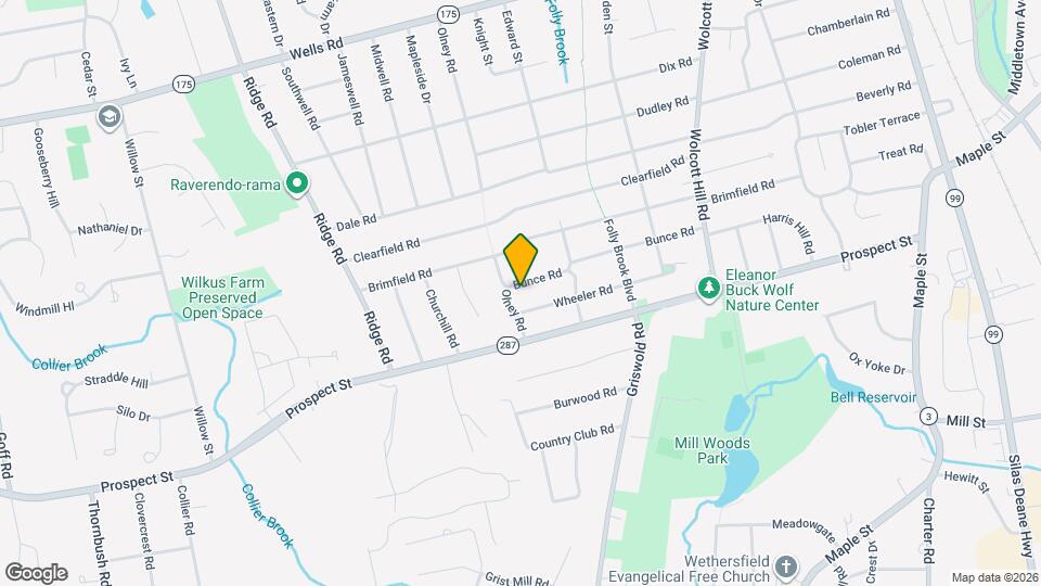 166 Bunce Rd Map and Location Details