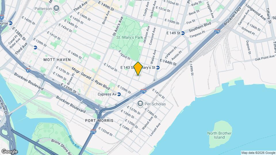 331 Concord Ave Map and Location Details