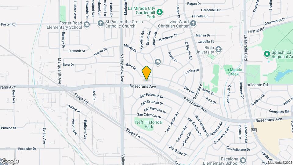 14353-14357 Rosecrans Ave Mapa y Detalles de la Ubicación