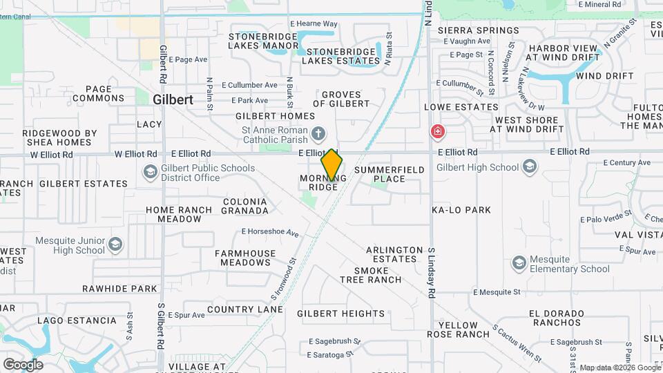 456 E Silver Creek Rd Map and Location Details