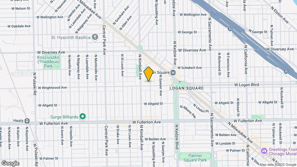 3302 W Wrightwood Ave, Unit 2 Mapa y Detalles de la Ubicación