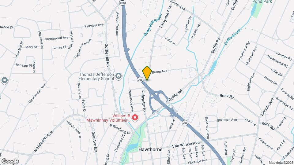 933 Lafayette Ave Ext Mapa y Detalles de la Ubicación