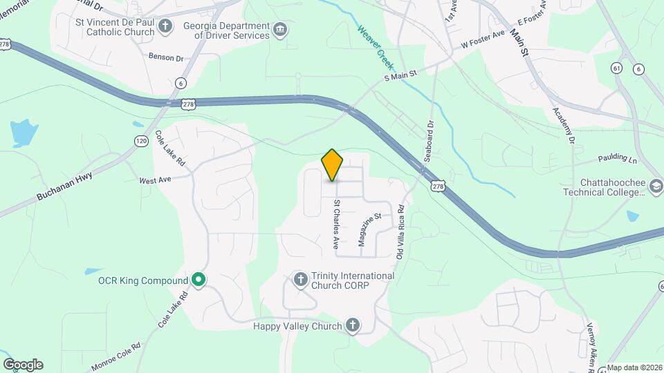 705 St Charles Ave Mapa y Detalles de la Ubicación