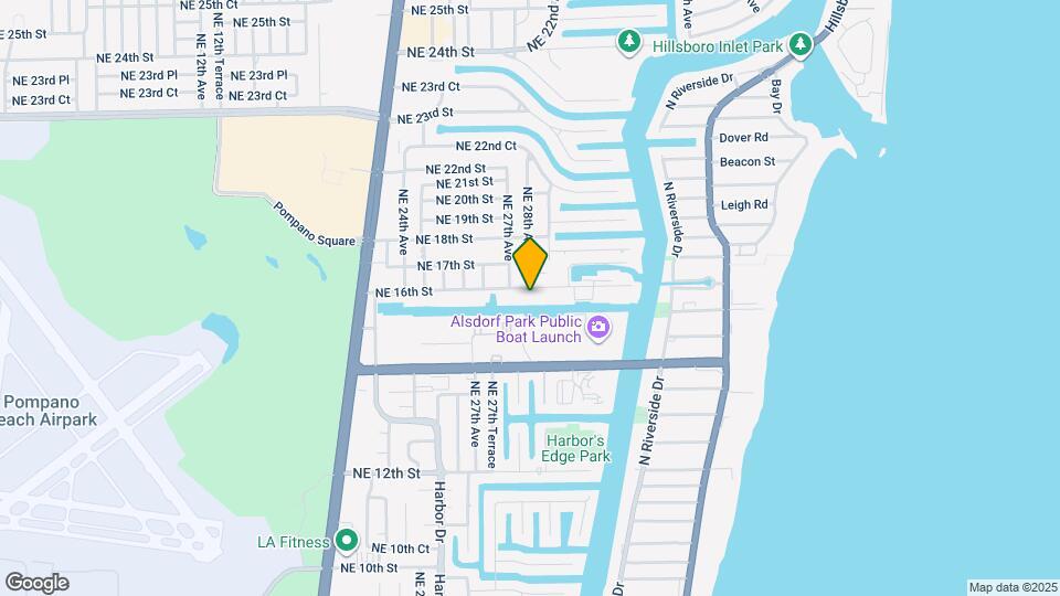 2780 NE 16th St Map and Location Details