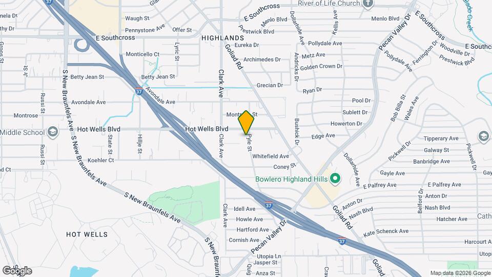 5815 Pyle St Map and Location Details